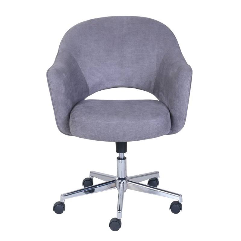Dovetail Gray Home Office Chair A3415