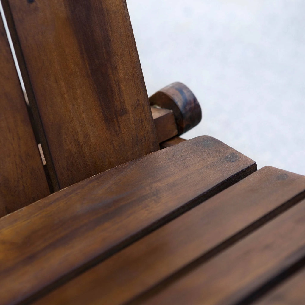 Dark Brown Acacia Patio Chair A36730
