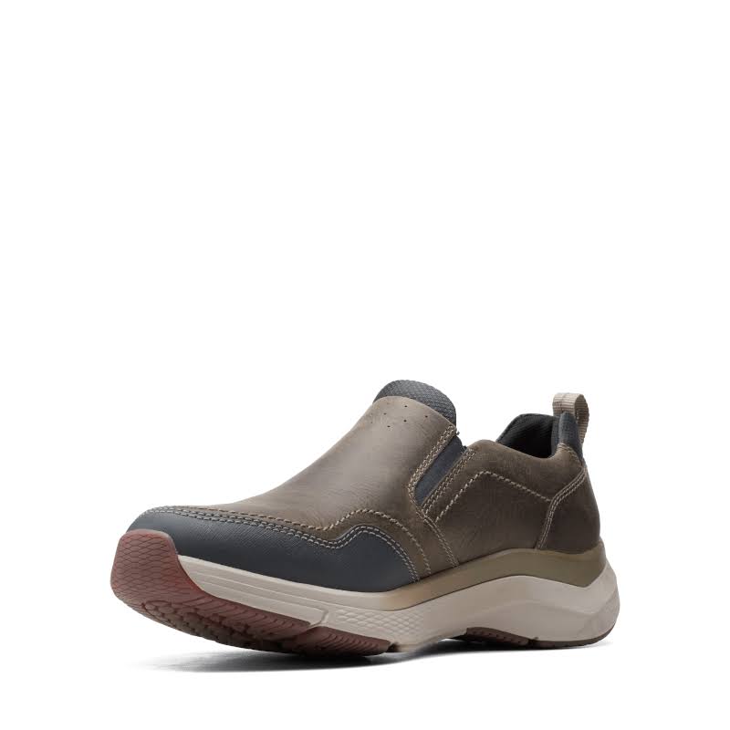 Sage Leather Shoes Q672