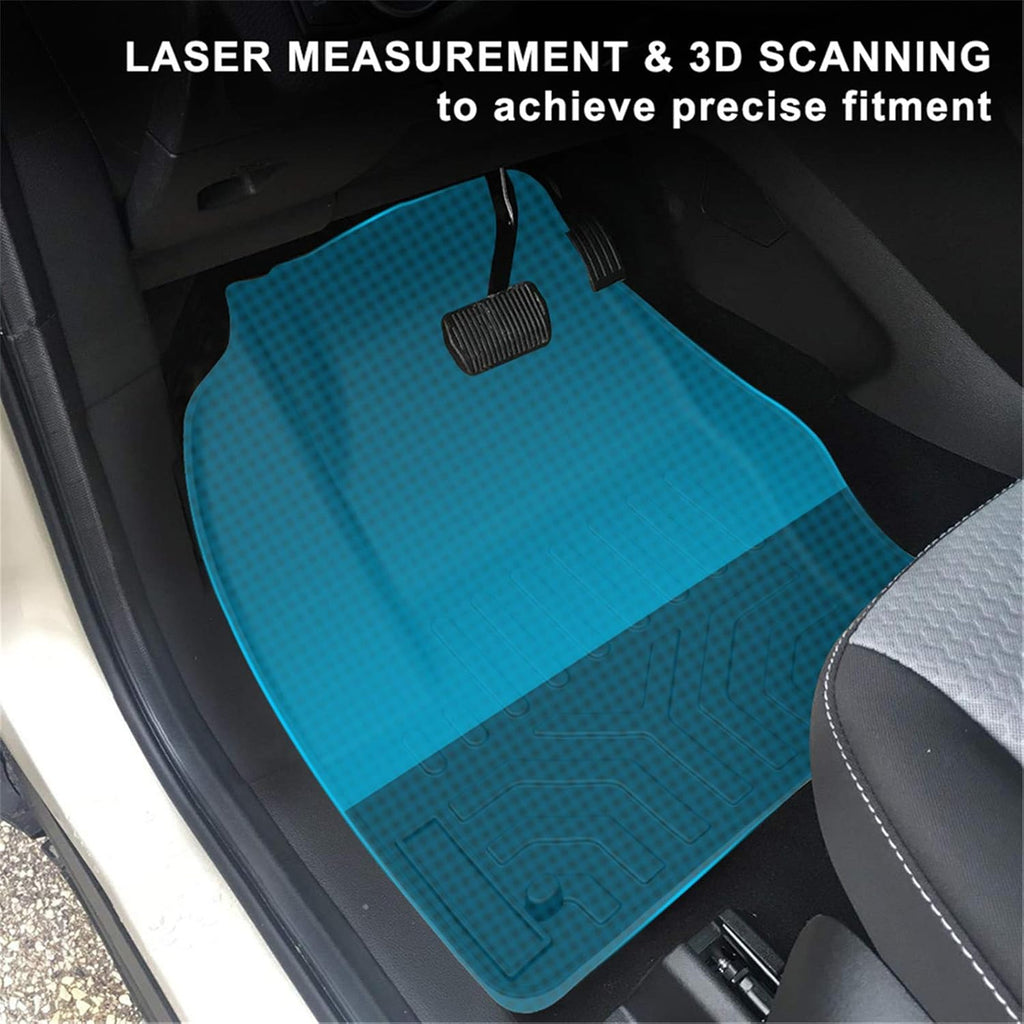 Black TPE All Weather Floor Mats for Ford Escape U600