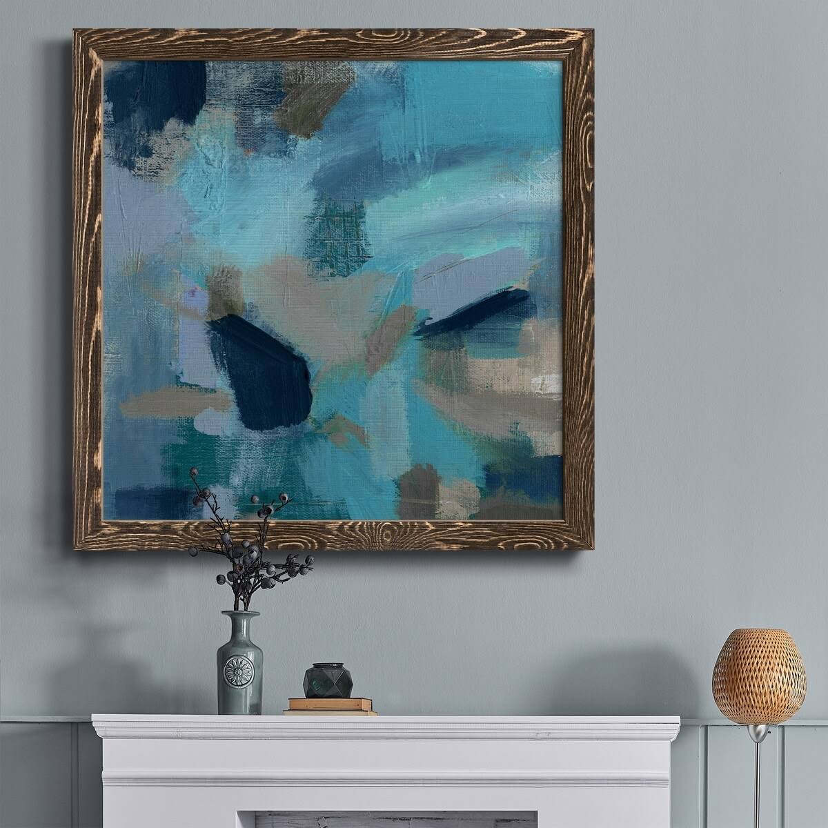 Framed Canvas - 24x24 - Grey Y3594