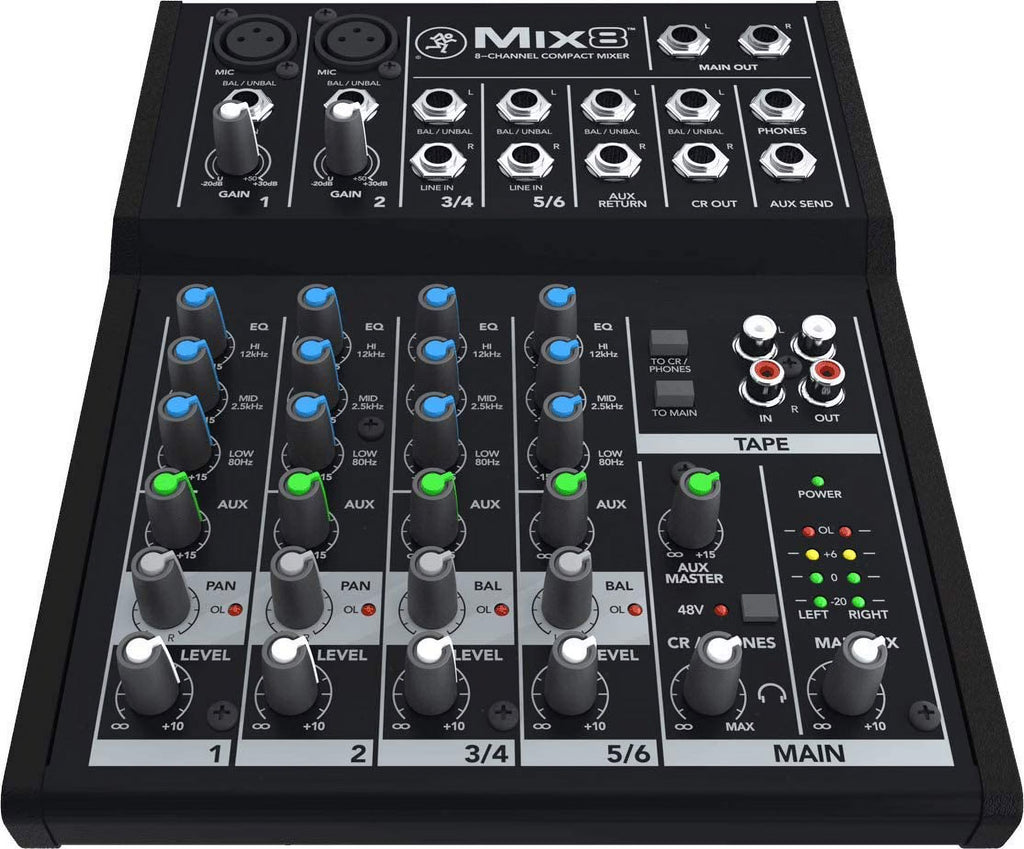 8-Channel Compact Mixer D6605