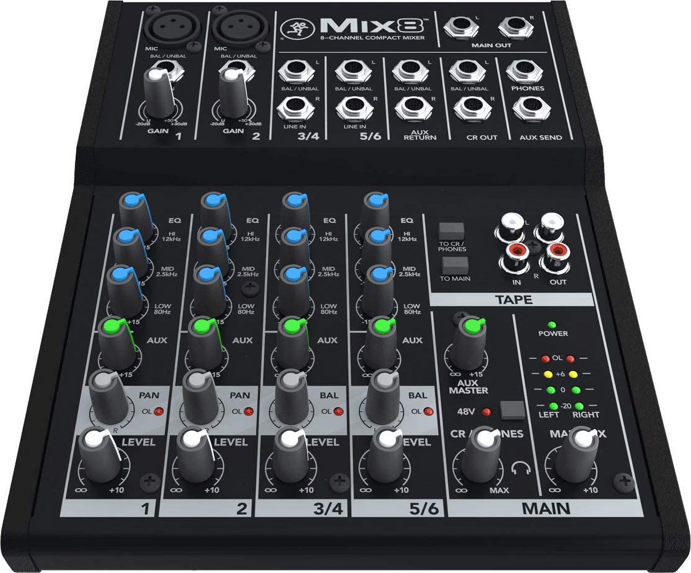 8-Channel Compact Mixer D6605