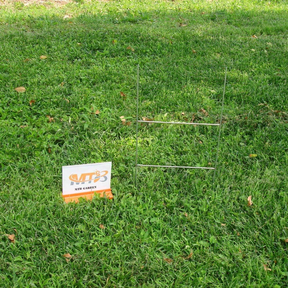 20 x10-inch 9ga Metal Yard Sign Stakes (Pkg of 50) I319