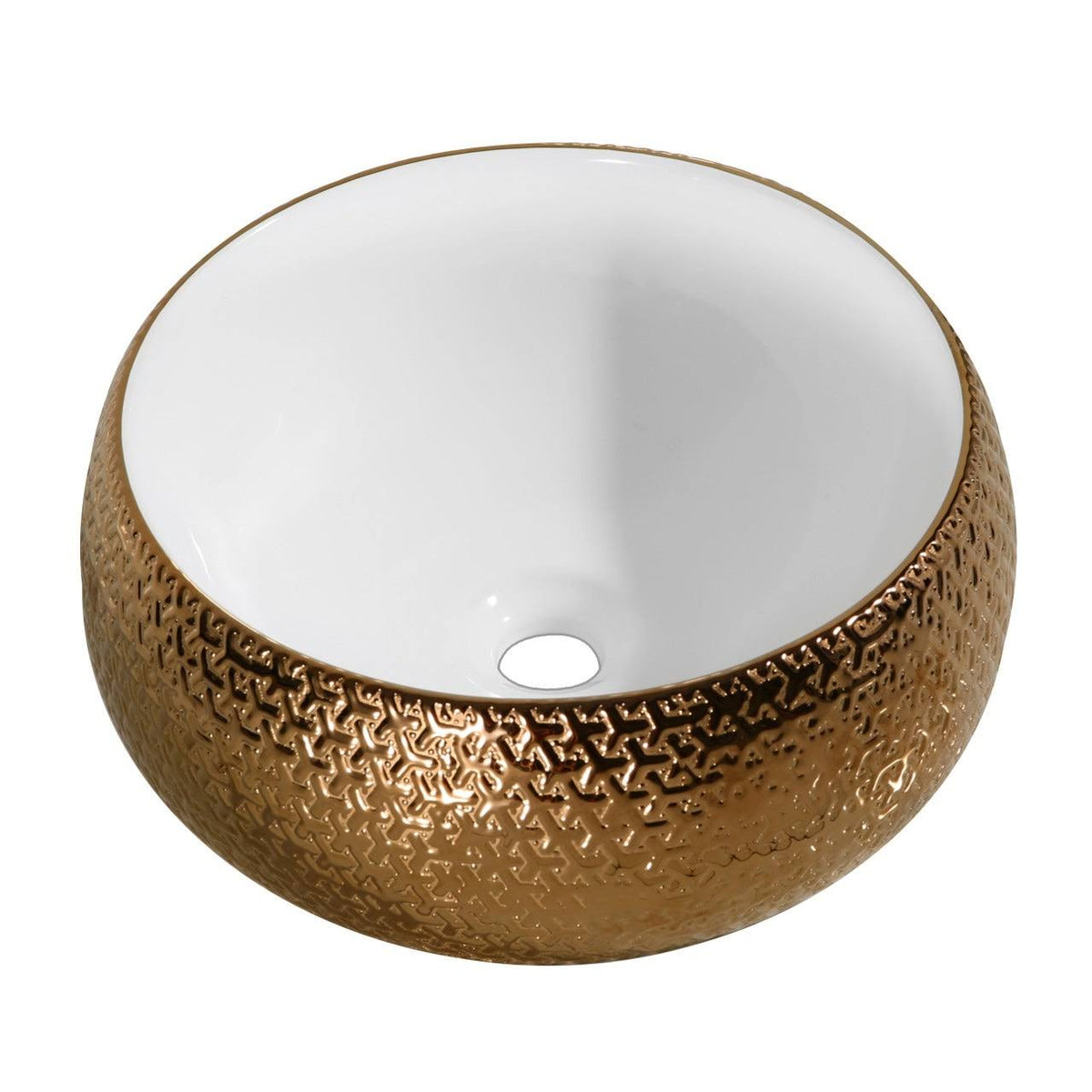 Circular Vessel Bathroom Sink D27229