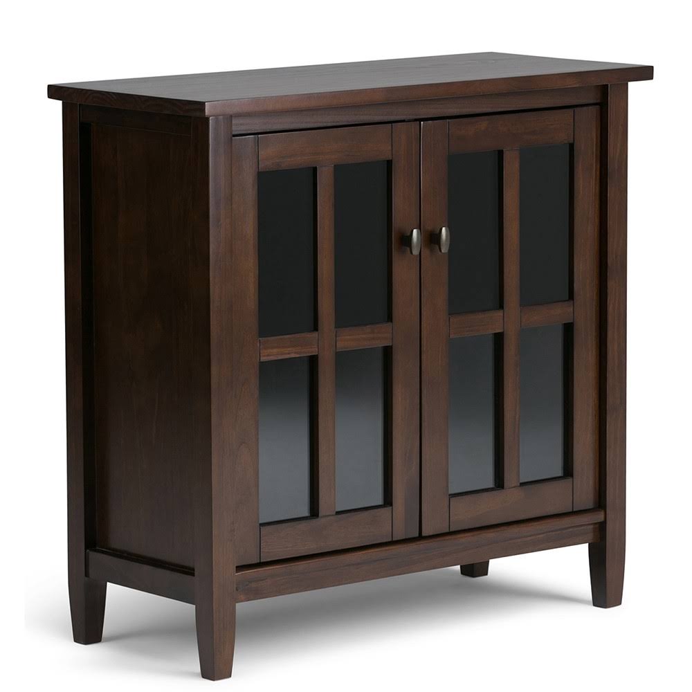 Distressed Brown Low Storage Cabinet I5027