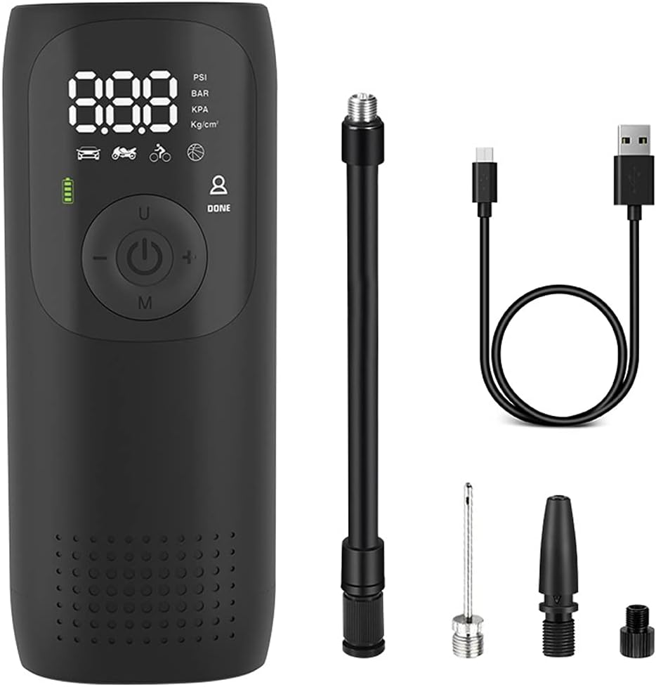 150PSI Rechargeable Digital Portable Air Compressor Tire Inflator Pump D373421