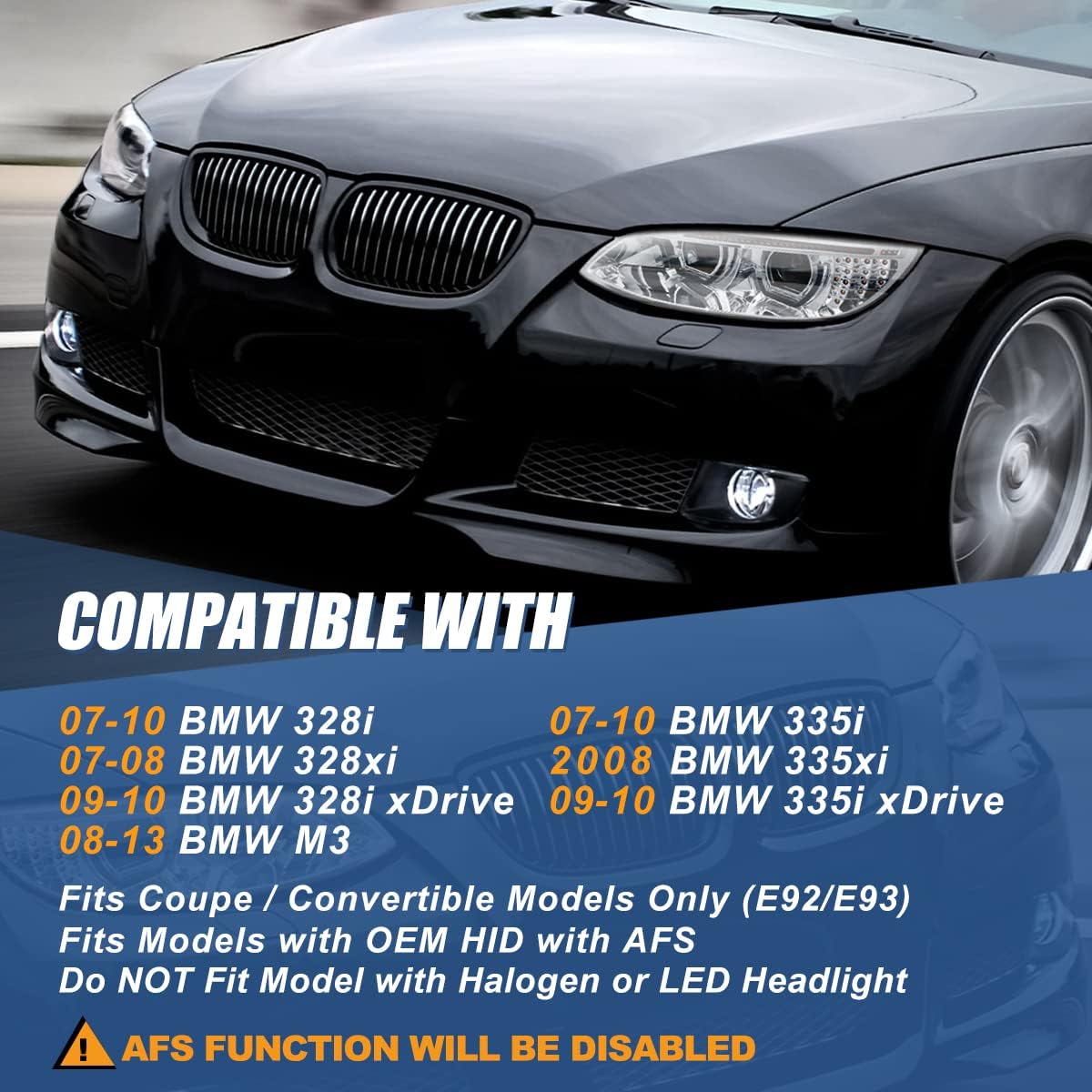 Dual Animated Start-Up Halo Sequential LED Turn Signal Projector HID Headlights, Chrome Housing Q123