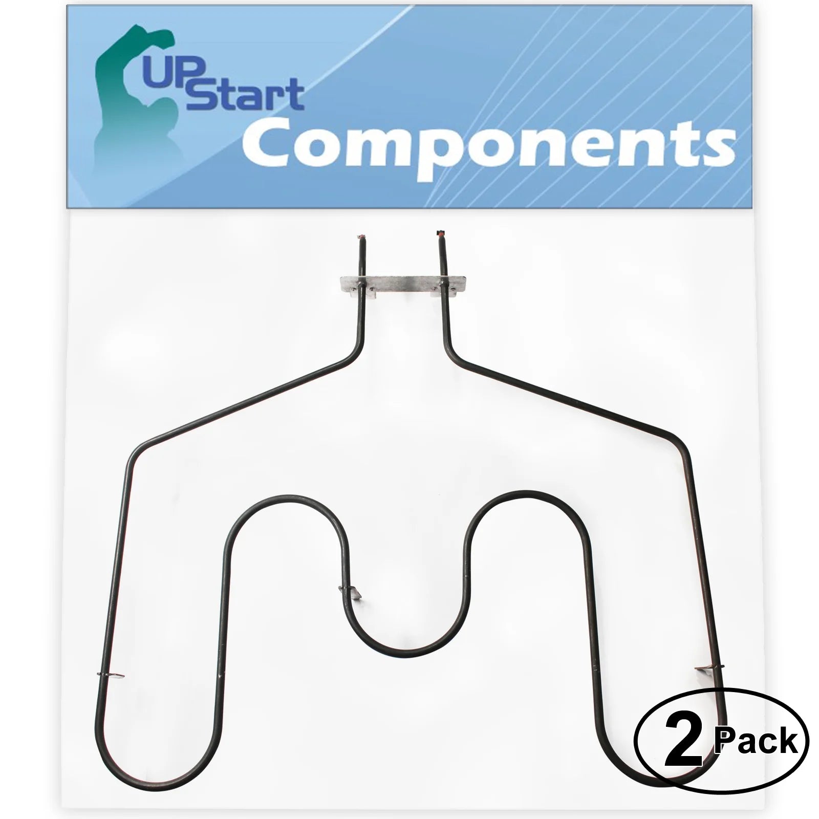 2-Pack Replacement Bake Element for General Electric Oven E43840