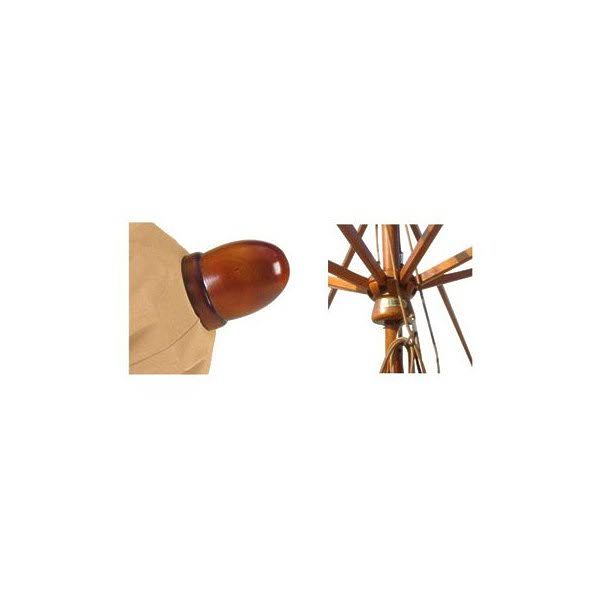 7.5 ft Wood Market Umbrella K918065