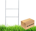 20 x10-inch 9ga Metal Yard Sign Stakes (Pkg of 50) I319