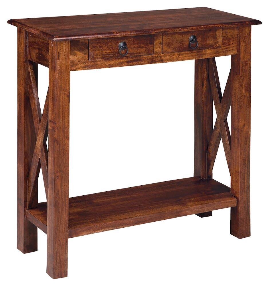 Brown Console Sofa Table J4344