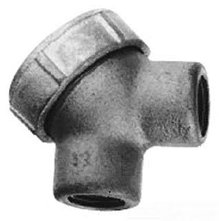 1-1/4x22 Conduit Capped Elbow D24603