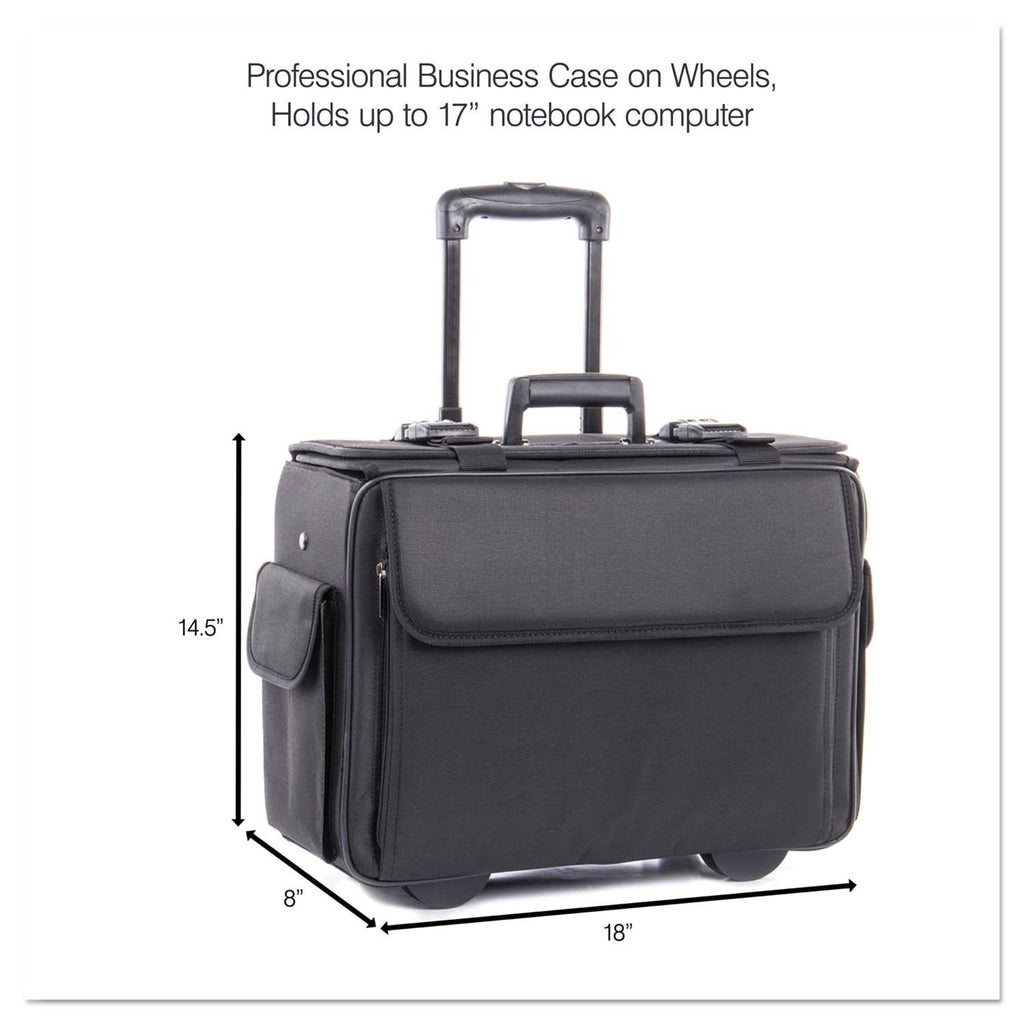 Black Rolling Computer Case F983