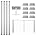 Stainless Steel Brushed Flat Top Cable Railing Post I116
