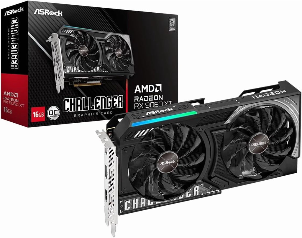 Radeon RX 9060 XT 16GB GDDR6 PCI Express 5.0 x16 Graphics Card C710