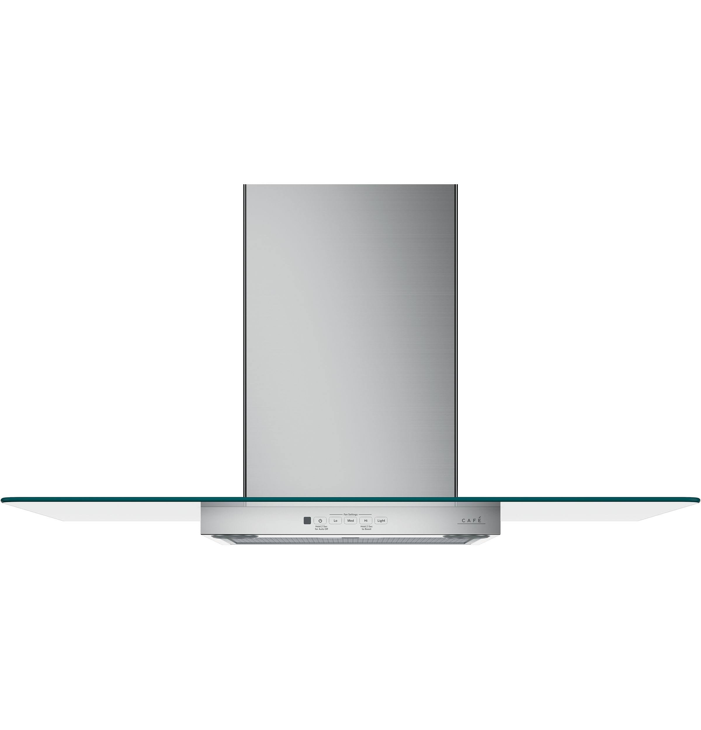 36x22 Wall-Mount Glass Canopy Chimney Hood B28642