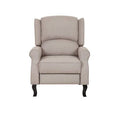 Beige Manual Recliner V20839