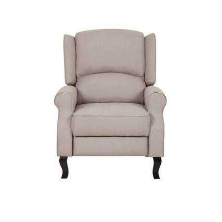 Beige Manual Recliner V20839