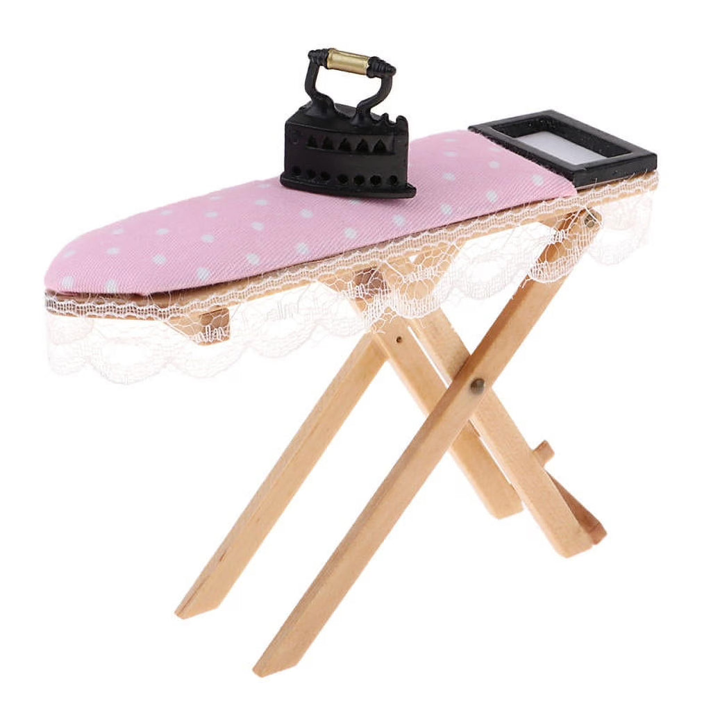 1:12 Scale Dollhouse Ironing Board Set D761