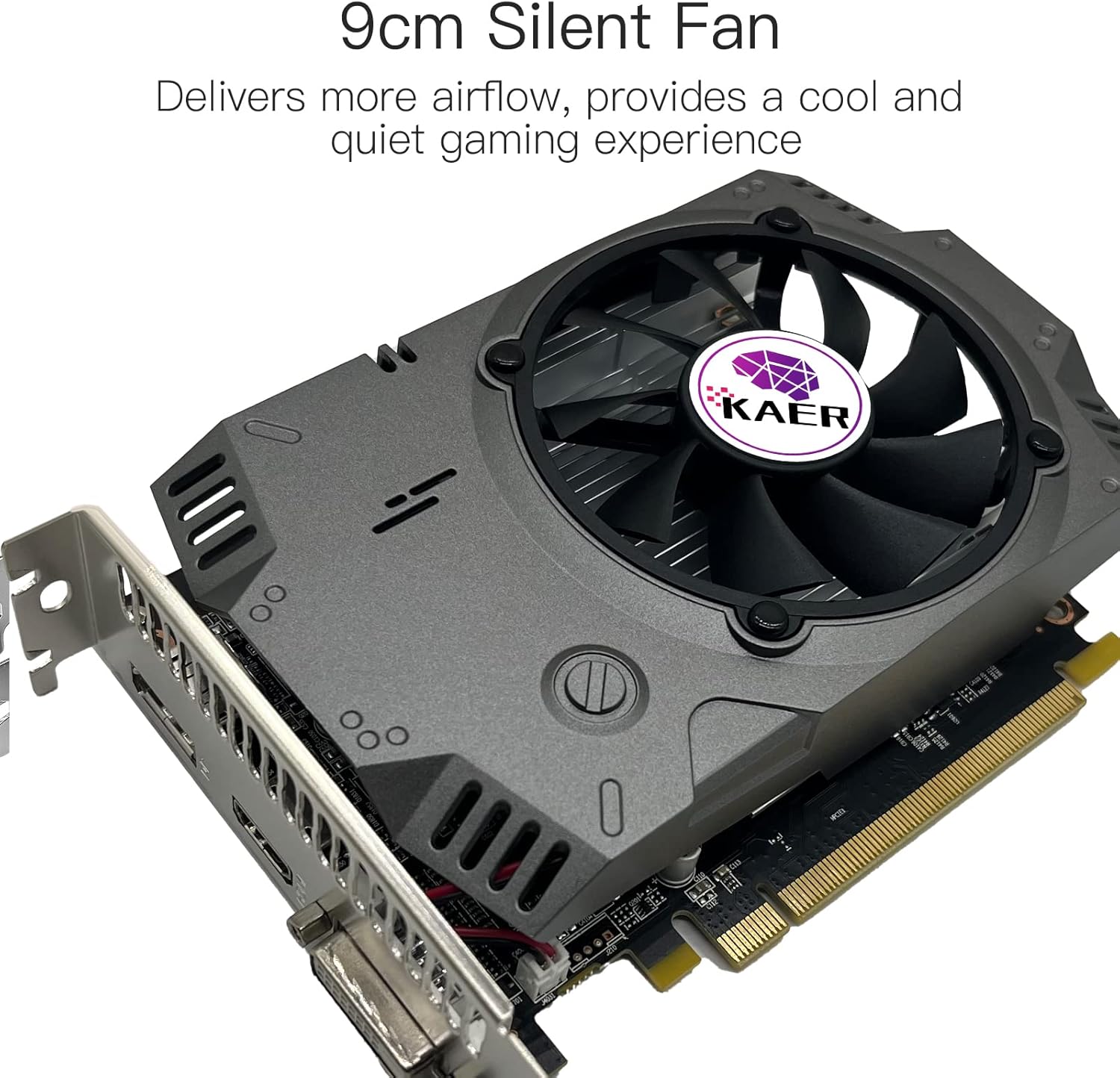 AMD Radeon RX 550 Graphics Card, 4GB, GDDR5, 128 Bit, PCI Express 3.0 X8, DP/HDMI/DVI-D M54286