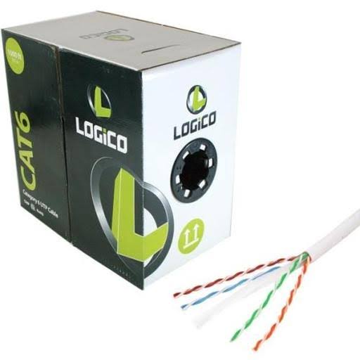 CAT 6 UTP Bulk Cable 1000 ft White J941