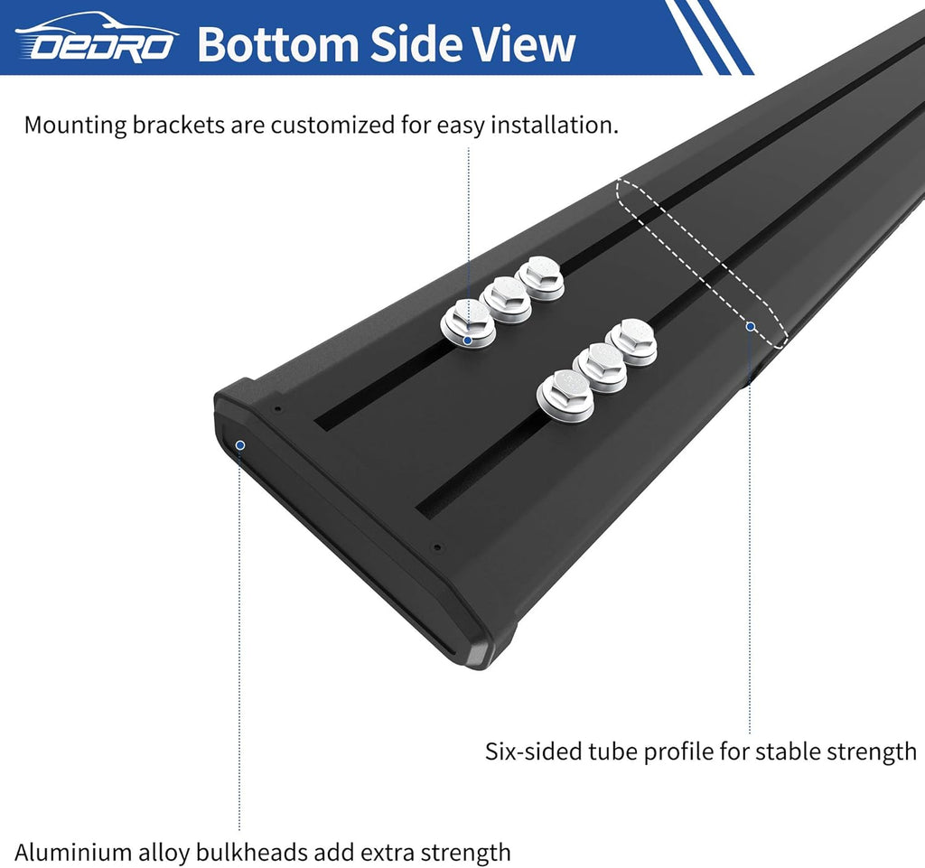 6.5 Running Boards Side Step Nerf Bars E681