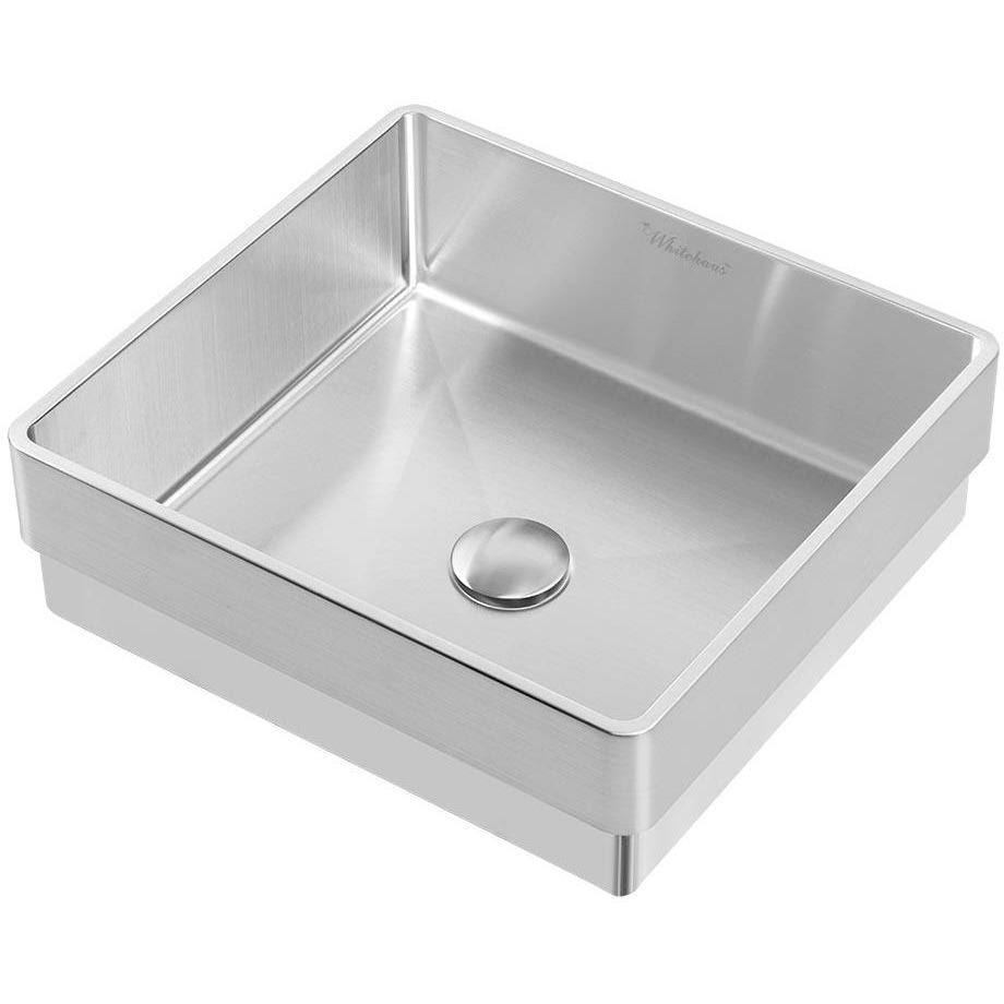 Semi-Recessed Basin Set with Center Drain V947