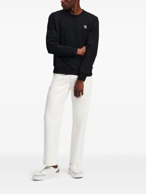 Karl Lagerfeld Ikon-appliqué sweatshirt