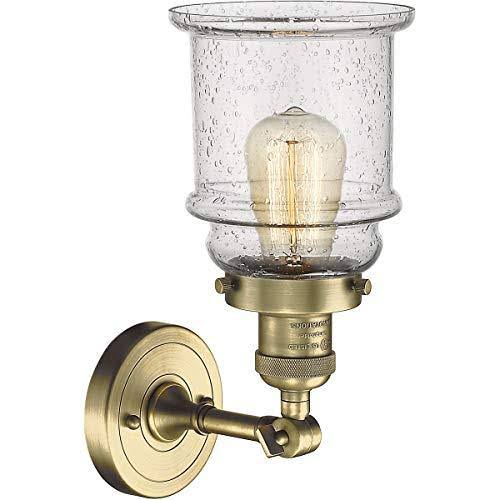 Antique Brass Semi Flush Mount Light L150961