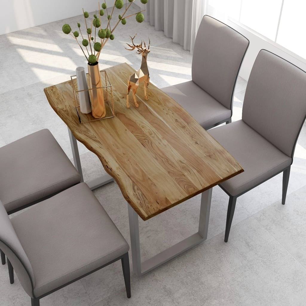 Solid Acacia Wood Dining Table N60854