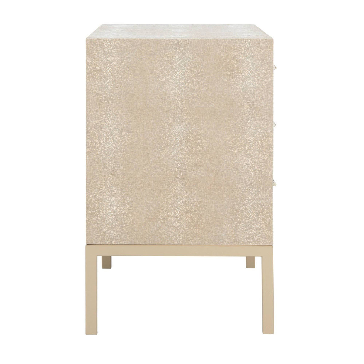 Natural Faux Shagreen Nightstand W907166