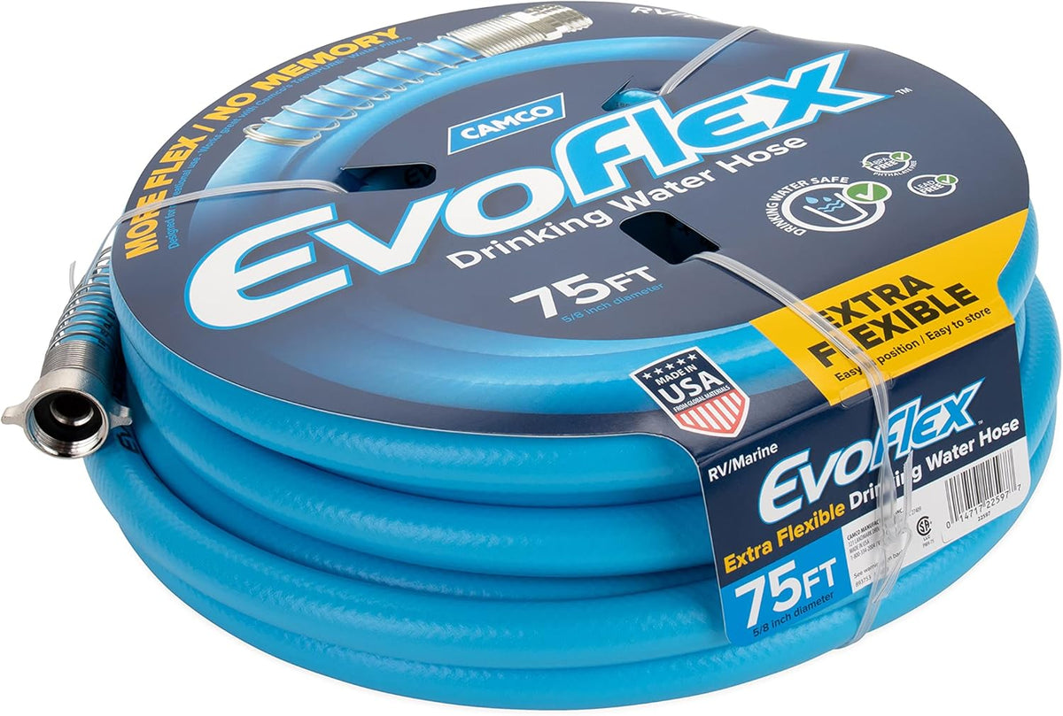 75-Foot 5/8-Inch ID Blue Drinking Water Hose A599