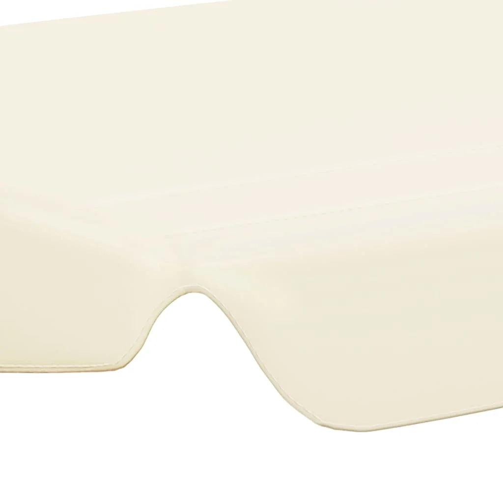 Cream Replacement Canopy for Garden Swing W7458