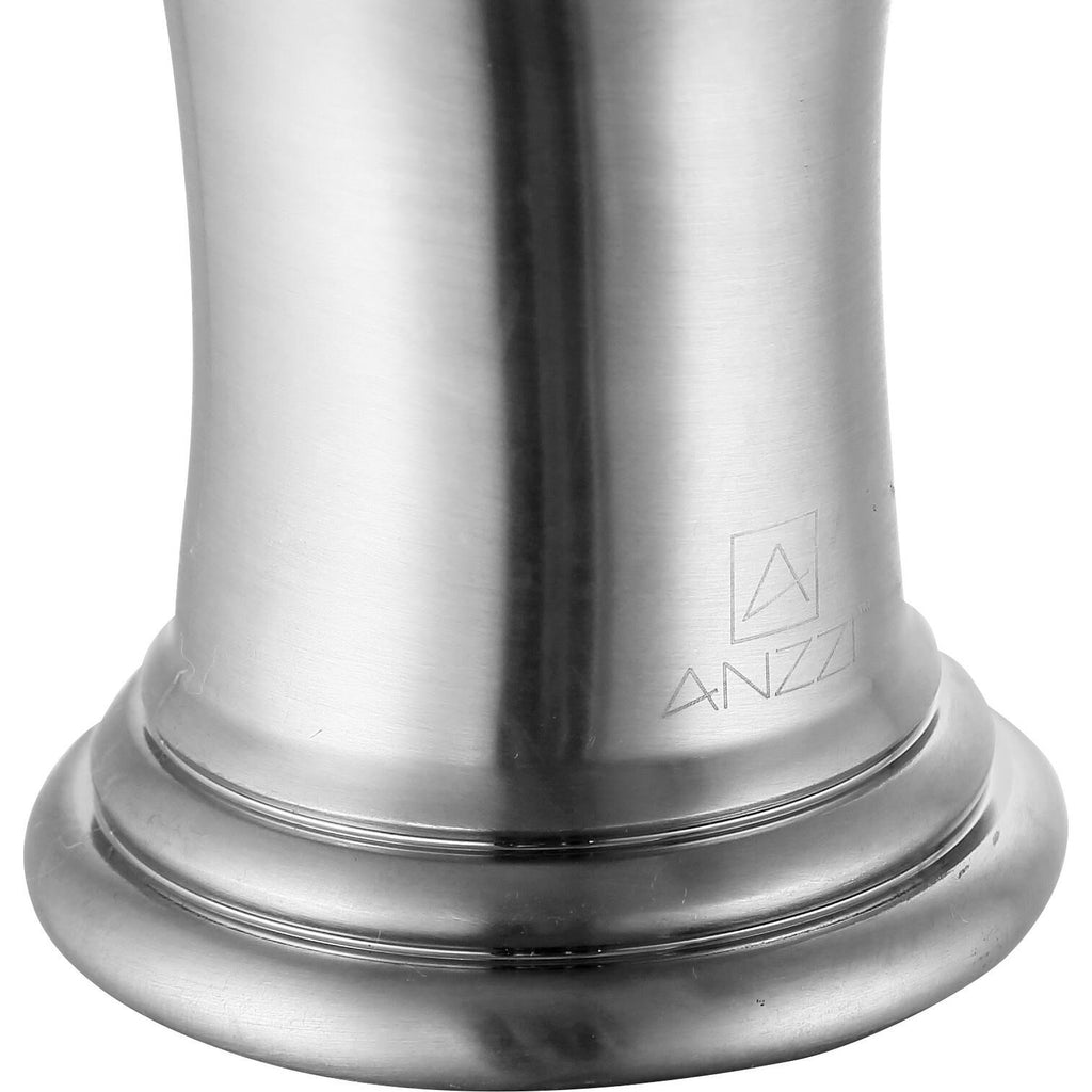 Brushed Nickel Single Hole Single Handle Bathroom Faucet S4278