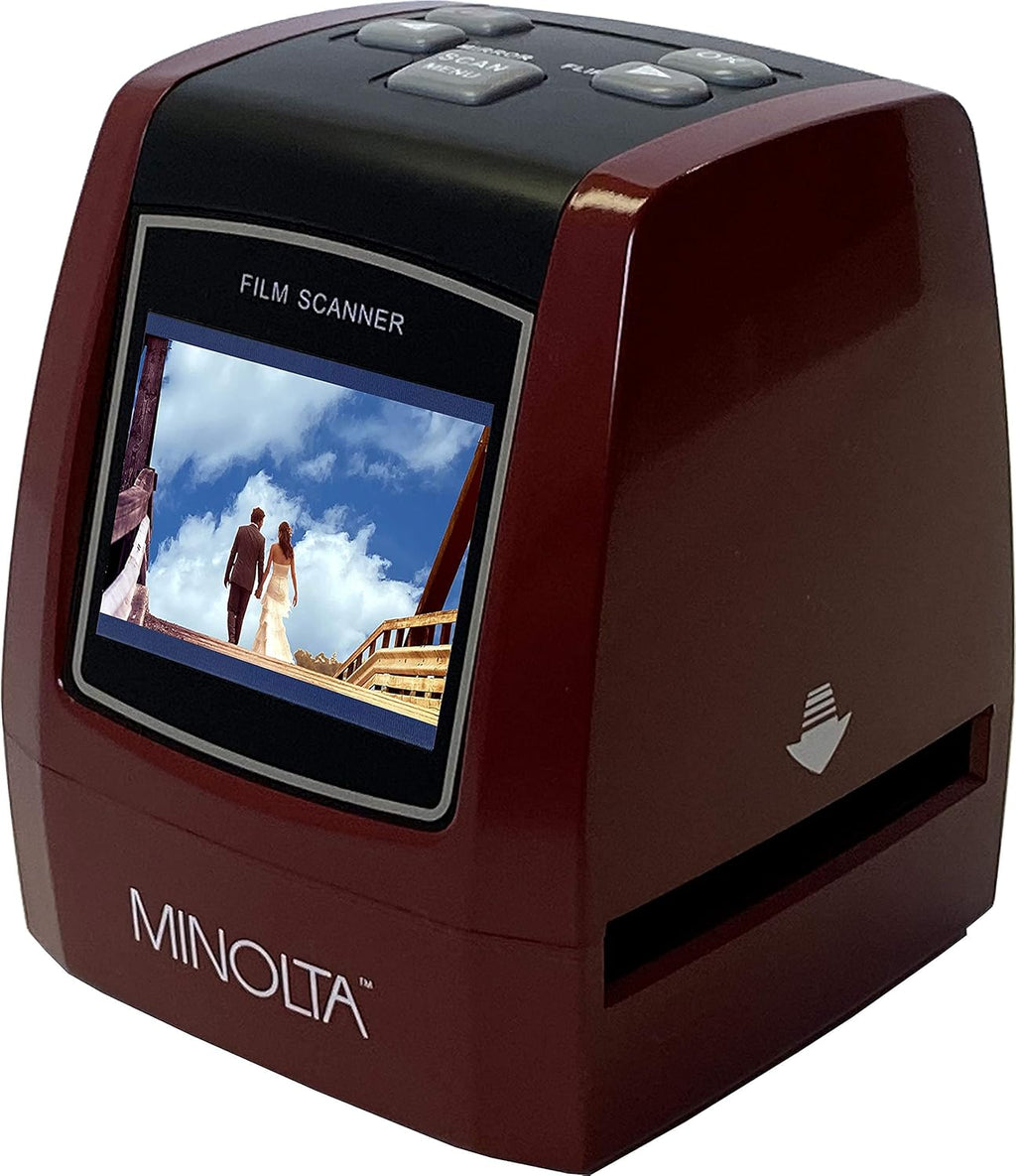 Red Film & Slide Scanner with 16GB SD Card L539