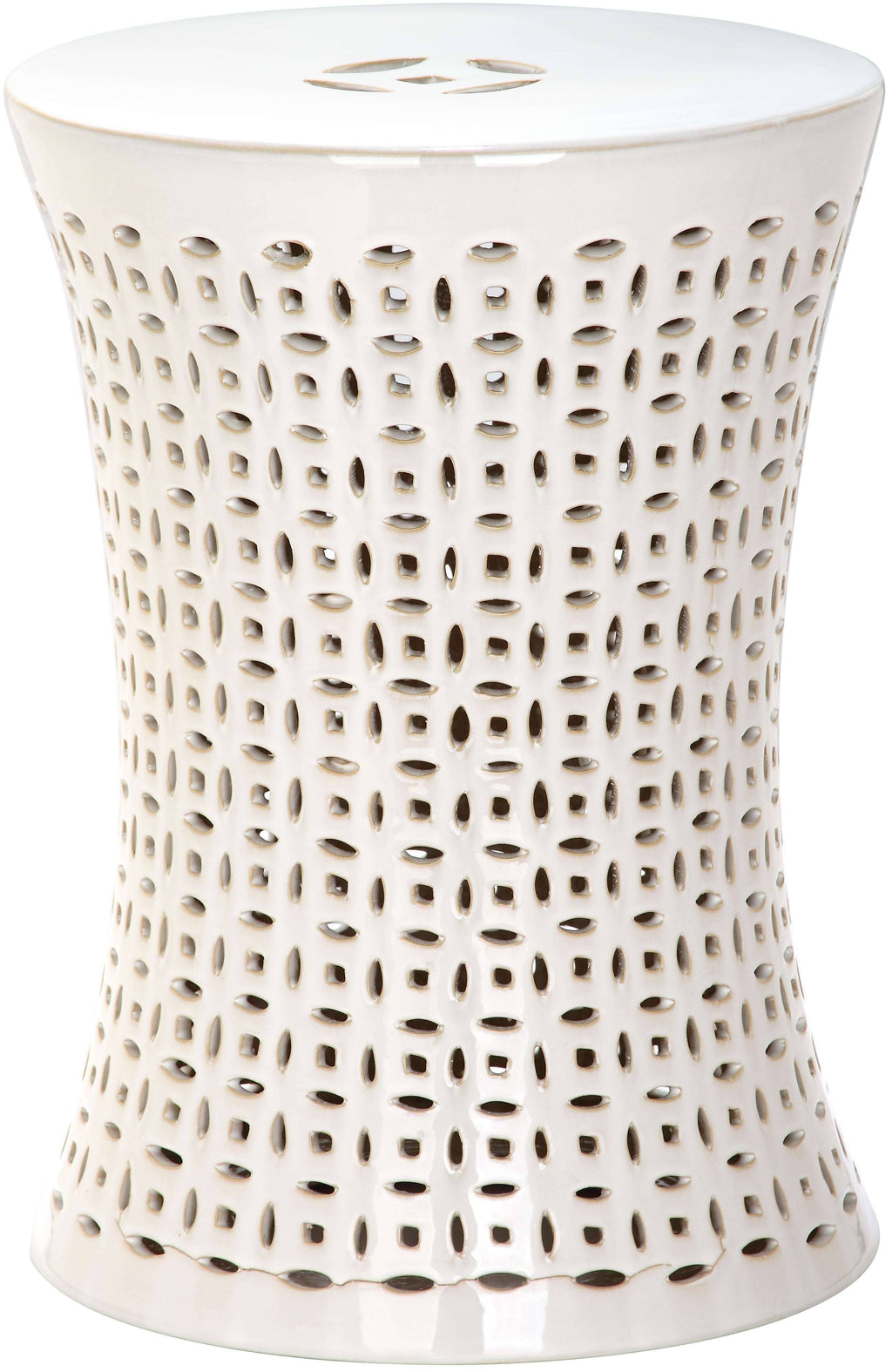 Cream Garden Stool K87852