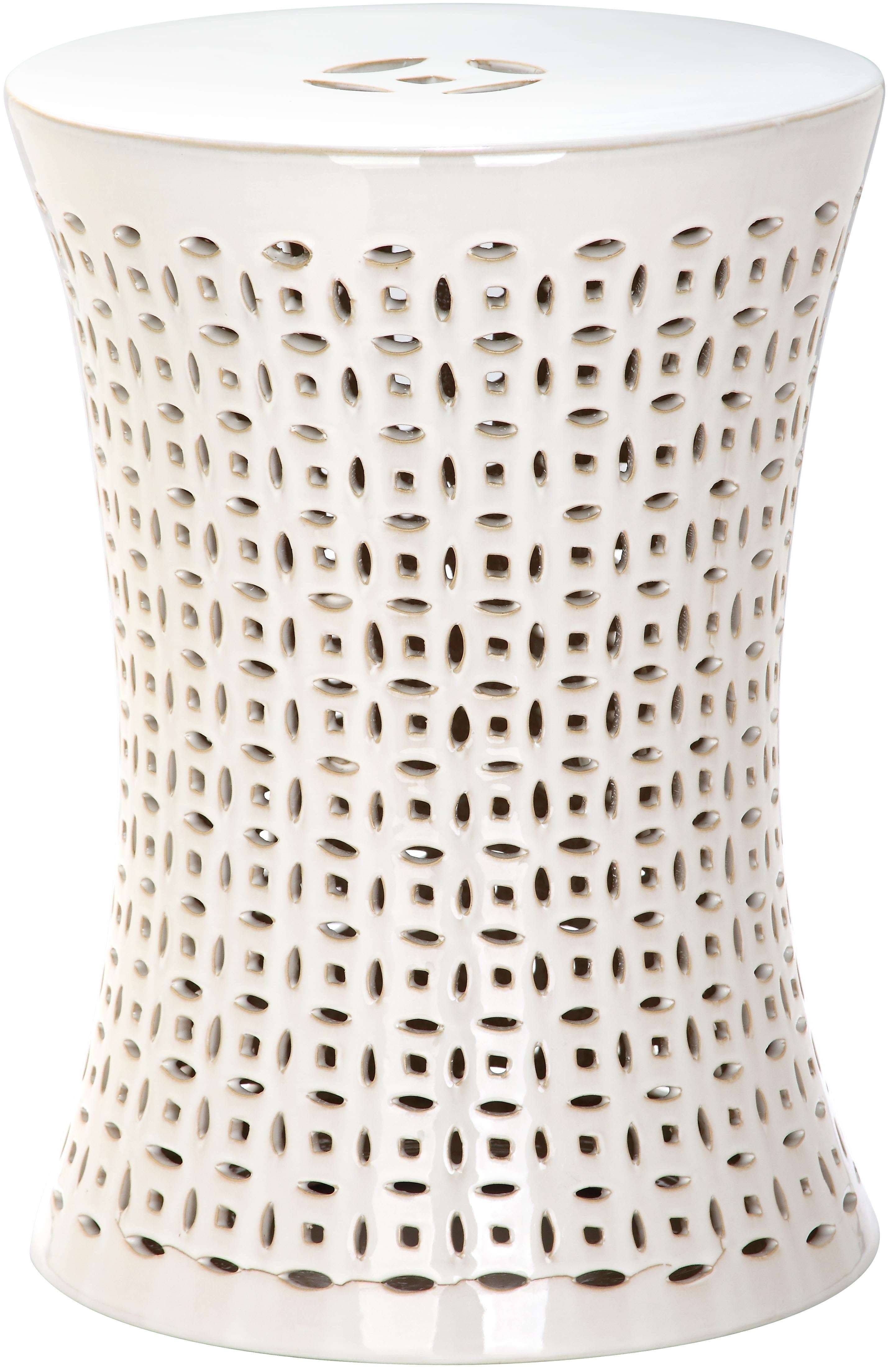 Cream Garden Stool K87852