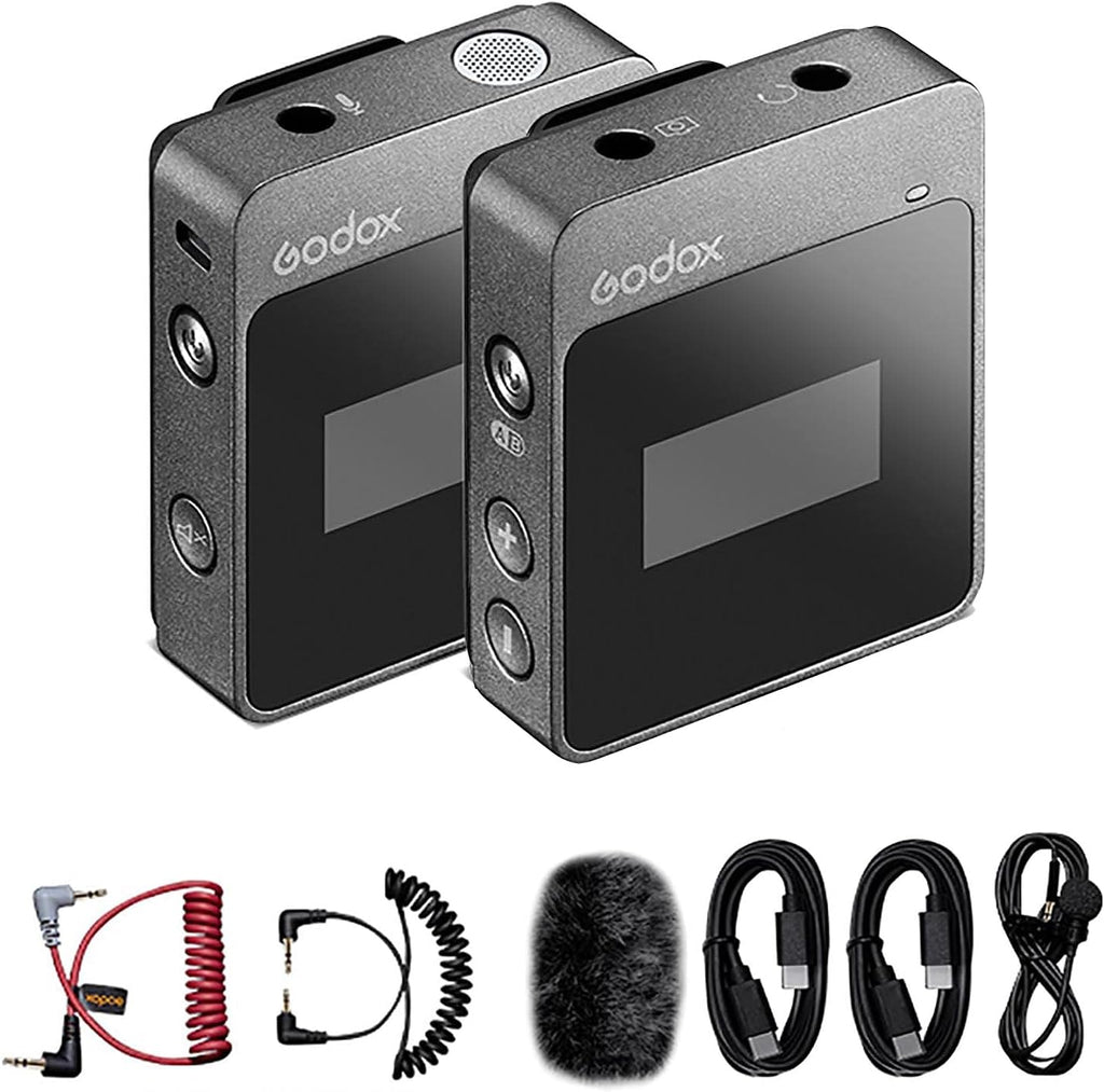 Wireless Lavalier Microphone for Cameras Smartphones Tablets X855137
