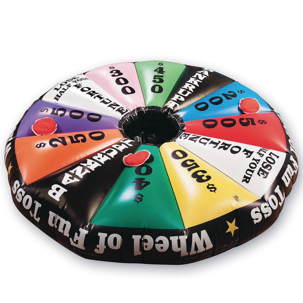 Inflatable Toss Game with 50" Inflatable Target and 6 Beanbags H410162