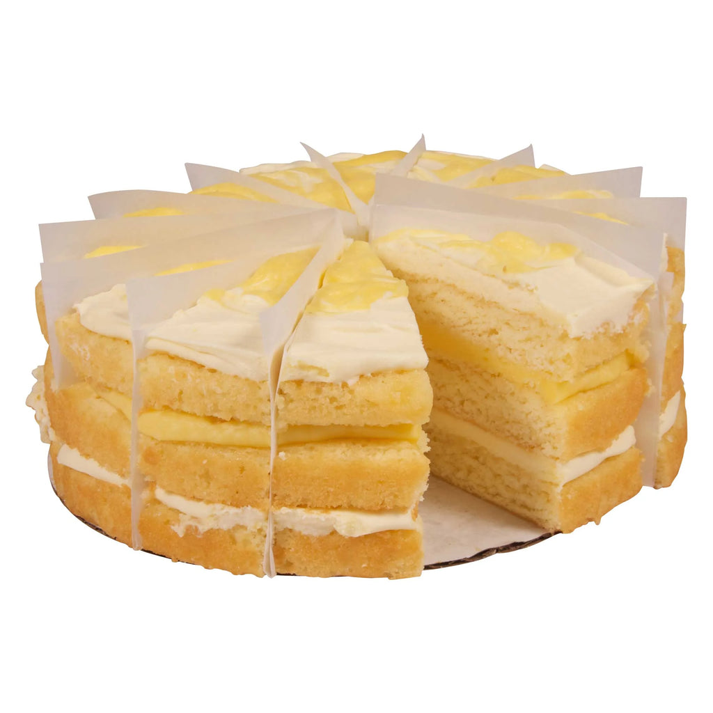 3 Layer Iced Lemonade with Lemon Curd Cake, 4.125 Pound Q70398