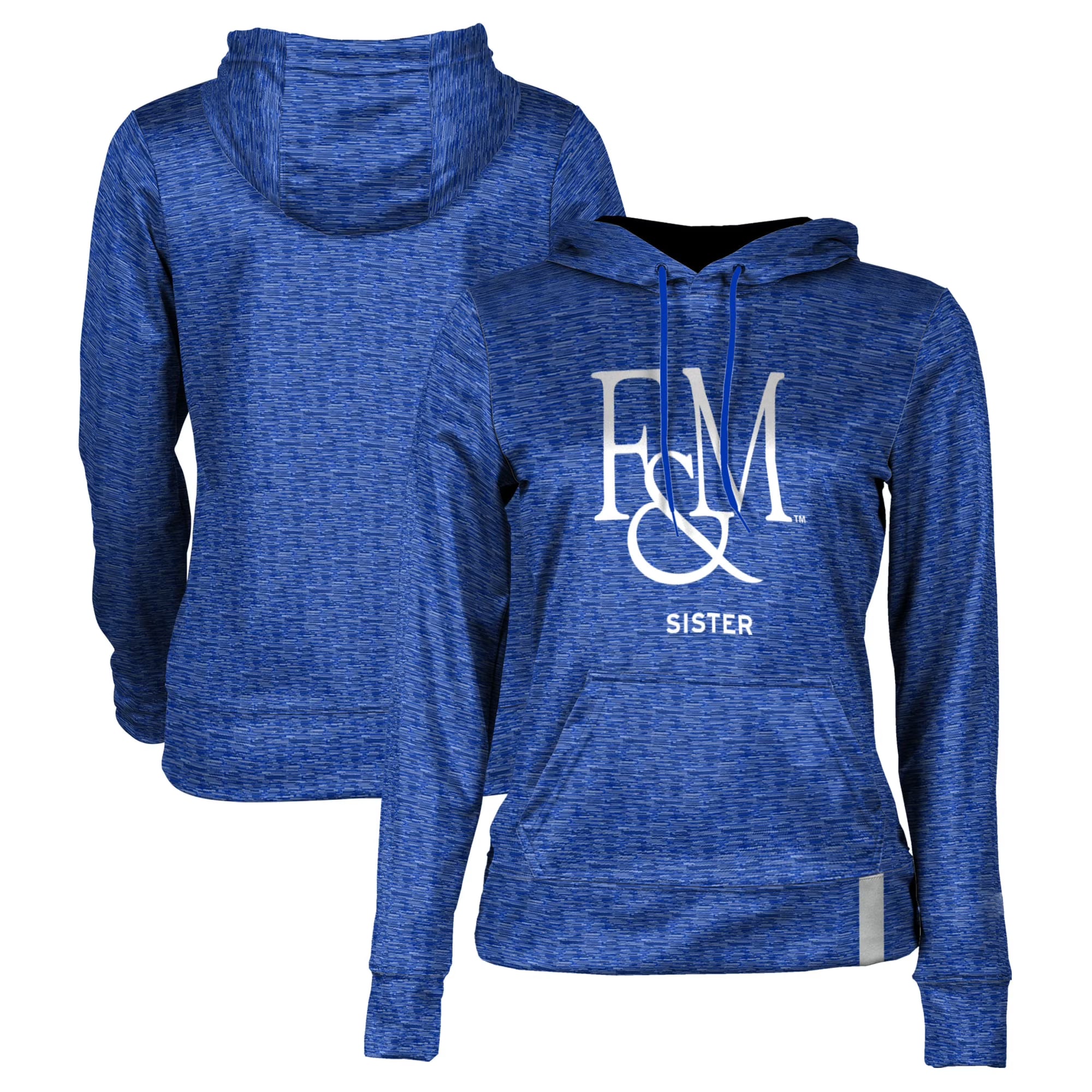 Blue Franklin & Marshall Pullover Hoodie P228786