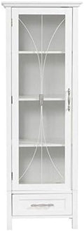 White 1-Door Linen Cabinet L50333