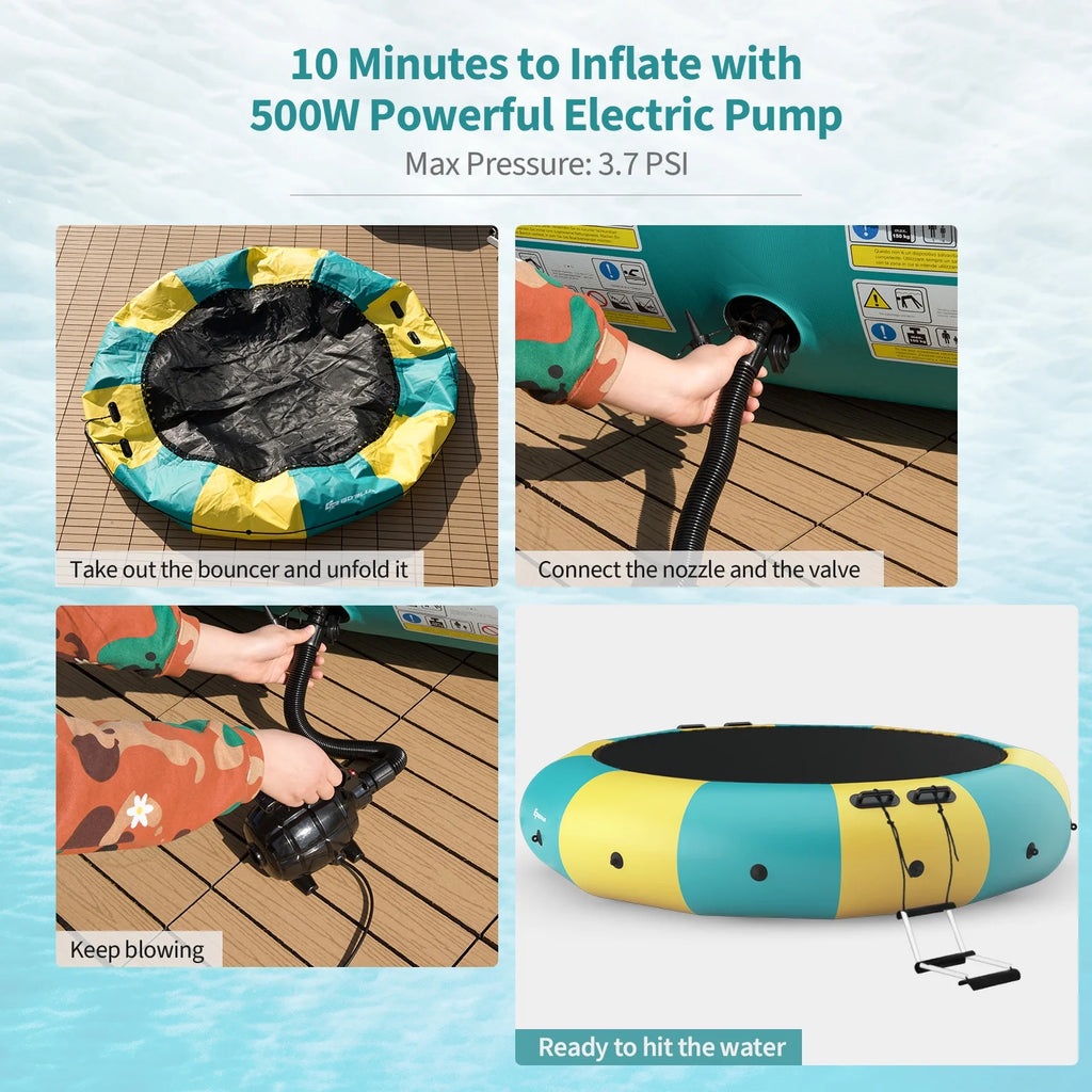 15FT Inflatable Water Trampoline I7903