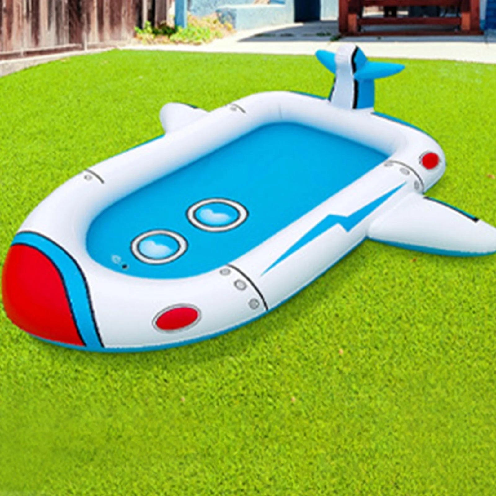 Inflatable Swimming Pool Splash Pad 70.9" K8866