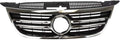 Chrome Shell Painted Black Insert Grille Assembly D639228