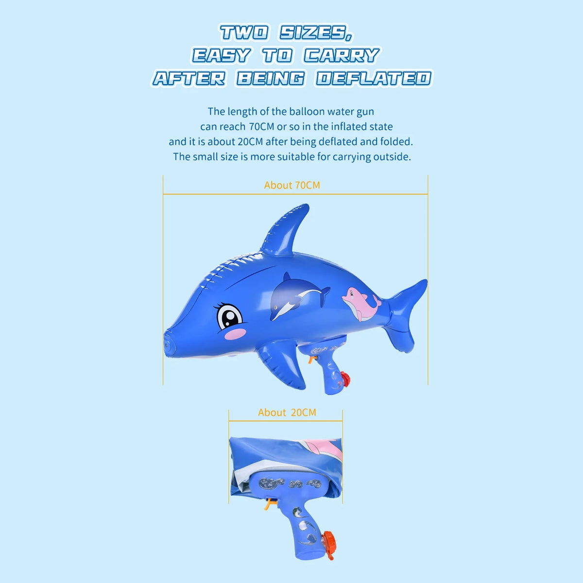 Blue Dolphin Inflatable Pool Hammer E674847