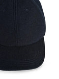 Kiton leather-trimmed baseball cap