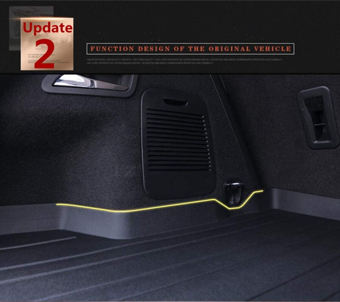 Black TPO Rear Cargo Liners Trunk Tray Mats for Honda Accord K706