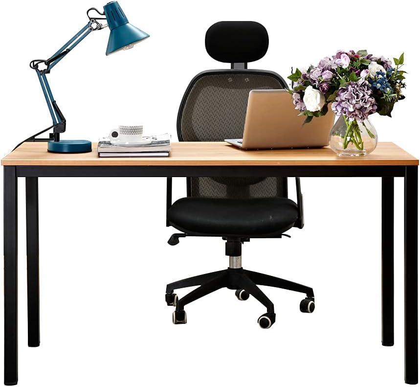 White Black 63 inches Computer Desk N537